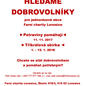Hledáme dobrovolníky